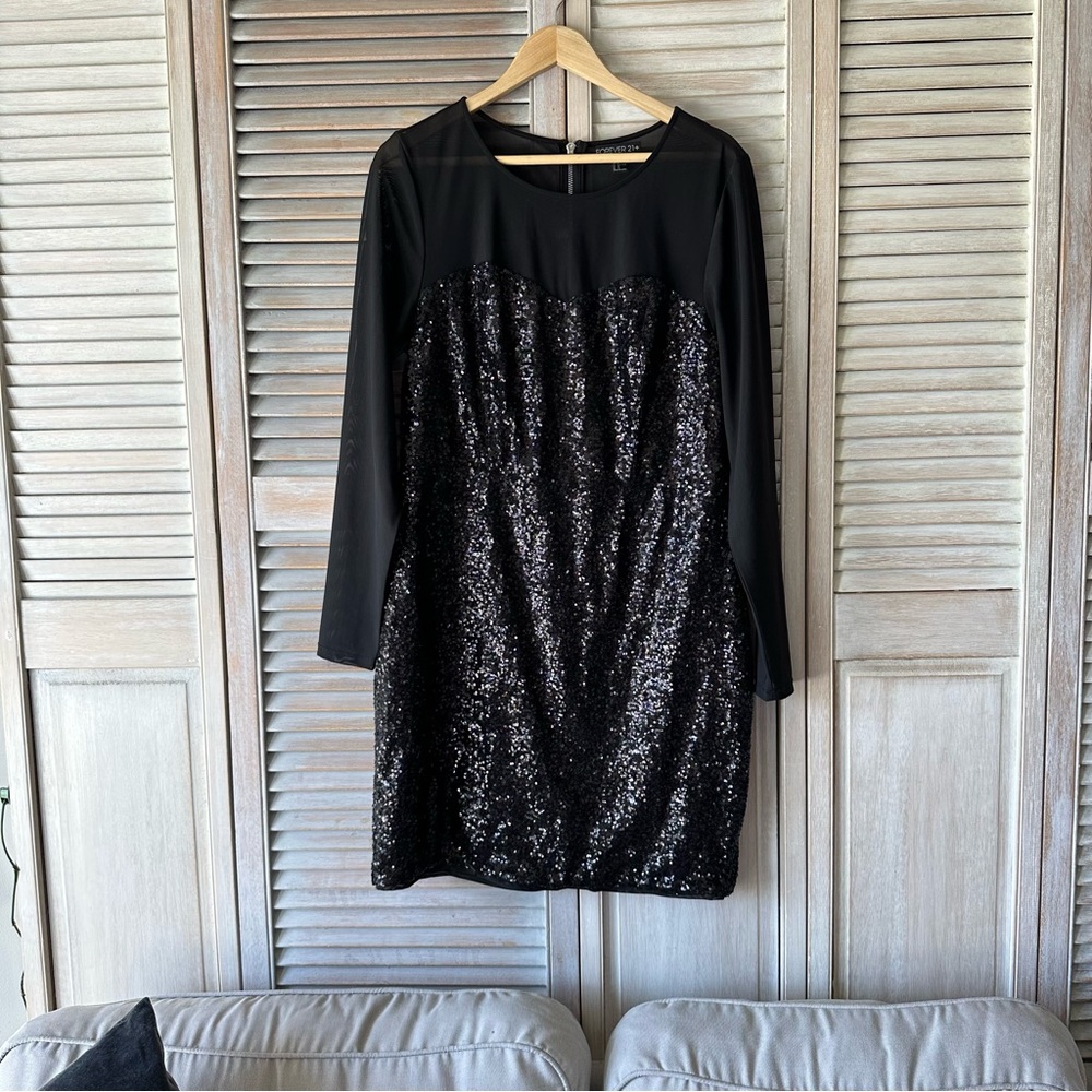 Forever 21+ sequin dress